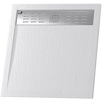 Душевой поддон квадратный RGW STM-G Графит 90*90