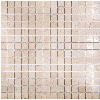 Мозаика, нат. мрамор, CREMA MARFIL POLISHED 20х20, Classic Мозаика, нат. мрамор, CREMA MARFIL POLISHED 20х20, Classic