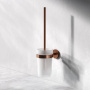 Стойка с туалетной щеткой, розовое золото A85A33344