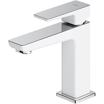 Смеситель для умывальника OMNIRES PARMA PM7410CRB (хром/белый) Смеситель для умывальника OMNIRES PARMA PM7410CRB (хром/белый)