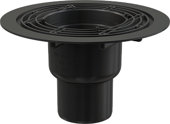 Корпус сливного трапа DN50/70 мм прямой