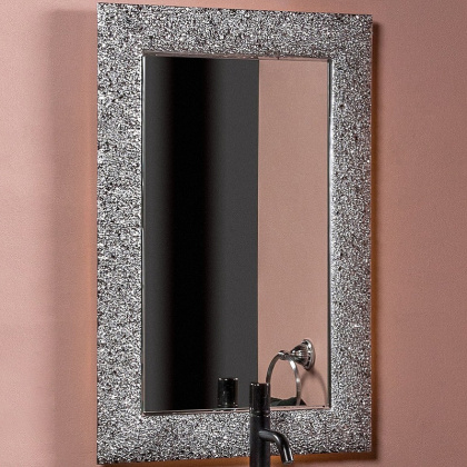 Зеркало AURA 60*90 серебро, с подсветкой 538 Boheme