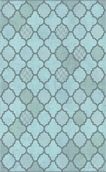 Декор OP\A22\6328 Фоскари бирюзовый 25*40 (уп/10шт), шт