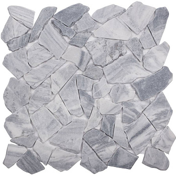 Мозаика, нат. мрамор, SPLIT GREY MATT, Broken Мозаика, нат. мрамор, SPLIT GREY MATT, Broken
