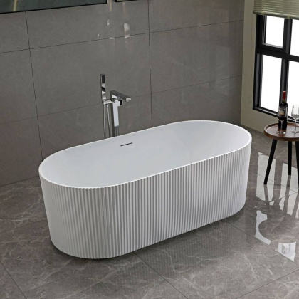 Ванна акриловая Vincea VBT-426-1700MW 1700*800*580, белый матовый, щелевой перелив, слив белый Ванна акриловая Vincea VBT-426-1700MW 1700*800*580, белый матовый, щелевой перелив, слив белый