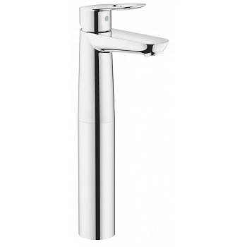 Смеситель для раковины Grohe BauLoop корпус высокий хром (23764000)