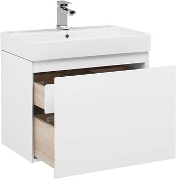 Тумба под раковину Aquanet Йорк 70 белый