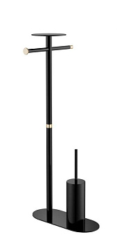 Стойка напольная Venturo черный-золото 10953-B-G Boheme
