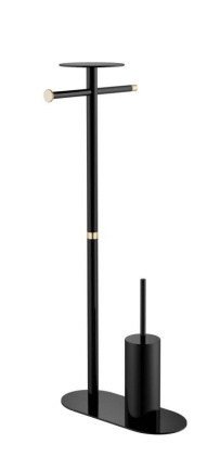 Стойка напольная Venturo черный-золото 10953-B-G Boheme