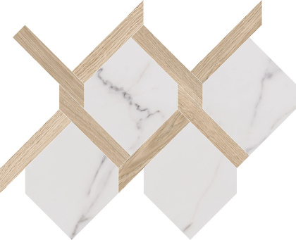 Декор Монте Тиберио ID75 наборный 40.2*49.5*11(1уп/6шт), шт