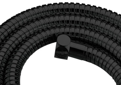 Шланг для душа 125см AQUATEK, матовый черный AQ2100MB 