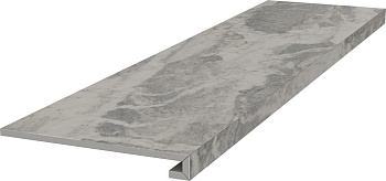 Ступень клееная Альбино серый обрезной 119,5х33, м2 Ступень клееная Альбино серый обрезной 119,5х33, м2