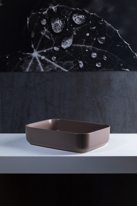 Раковина Allen Brau Fantasy 50 4.11021.TP коричневый Раковина Allen Brau Fantasy 50 4.11021.TP коричневый