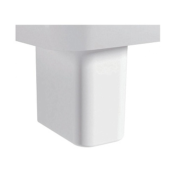 Полупьедестал для раковины Allen Brau Infinity 4.21009.20 белый глянец