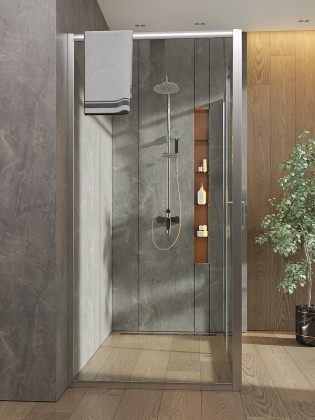 Душевой уголок Orange E23-15090TCR без поддона 150х90, стекло прозрачное Душевой уголок Orange E23-15090TCR без поддона 150х90, стекло прозрачное