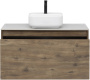 Тумба под раковину Aquanet Nova Lite 100 дуб рустикальный (1 ящик)
