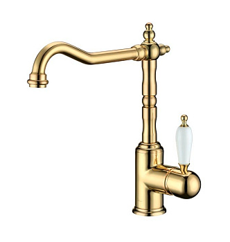 Смеситель Boheme Tradizionale Oro 102 для кухни