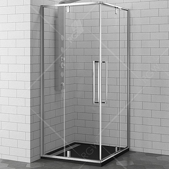 Душевой уголок RGW Stilvoll SV-33 80х80 06323388-11 профиль Хром стекло прозрачное