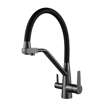 Смеситель для кухни с гибким изливом Shevanik S968 S968T