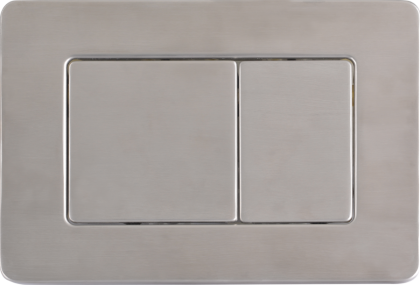 Кнопка для инсталляции, нерж.сталь NIKEL BRUSH