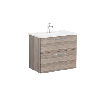 Модуль Root 80 см с квадратной раковиной, 2 ящика, кордоба