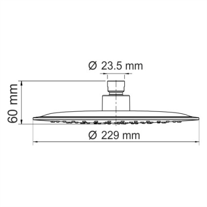 A115 Верхняя душевая насадка