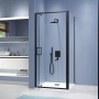 Душевой уголок 100* 90*195 RGW SV-145B (SV-05B + Z-050-2B) Прямоуг./Чёрный/Прозрачное/8 мм (Easy) Душевой уголок 100* 90*195 RGW SV-145B (SV-05B + Z-050-2B) Прямоуг./Чёрный/Прозрачное/8 мм (Easy)