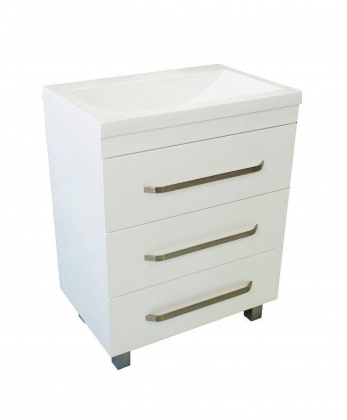 Комплект мебели Monaco 60 напольный 3 ящика (ШхГхВ) 598х476х760