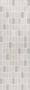 Декор ММ12100 Низида светлый серый мозаичный  25*75 (1уп/5шт), шт