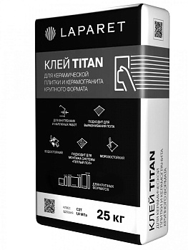 Плиточный клей Laparet Titan Усиленный 25 кг, шт