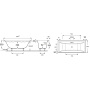 Акриловая ванна Jacob Delafon Evok 180x80 см, шт Акриловая ванна Jacob Delafon Evok 180x80 см, шт