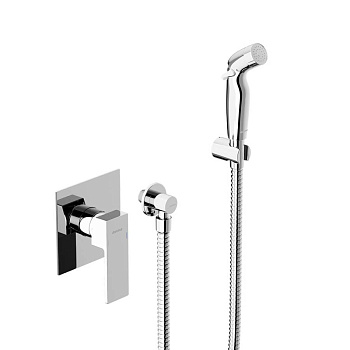 537510000 Gala Смеситель монтируемый в стену с гиг.душем, хром