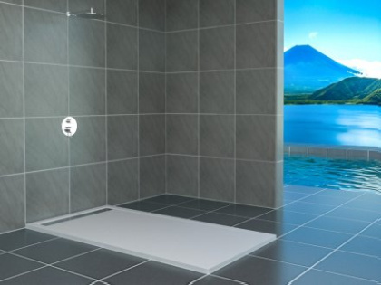 Душевой поддон RGW STМ-148W 80 x 140 см, прямоугольный, из искусственного камня, белый, 14202814-01