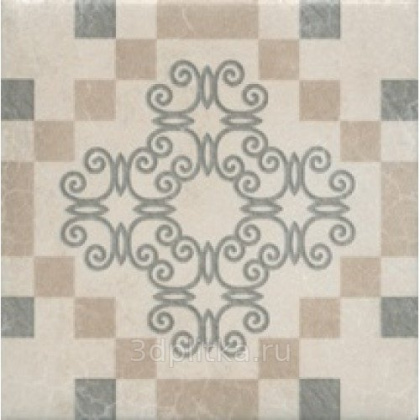 Вставка 1297H\3F Пьяцетта 9,8*9,8*7 (1уп\30 шт), шт