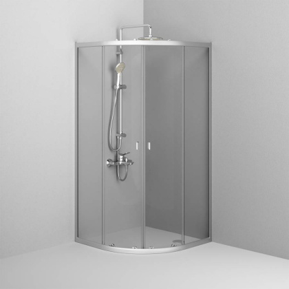 W88G-205-090MT64 X-Joy Twin Slide,  Душевое ограждение без  поддона, 90x90, профиль мат Хром