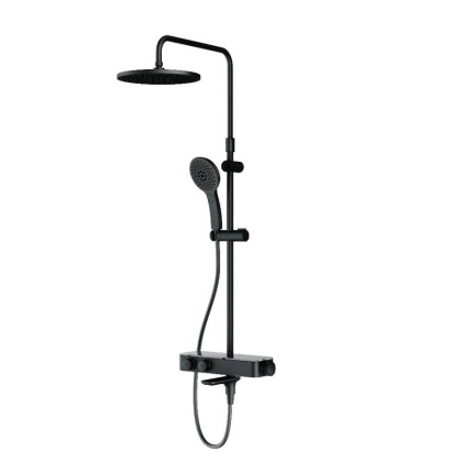 F0750A522 Inspire V2.0, душевая система, набор: Смеситель д/ванны/душа с термостатом, верхний душ d 250