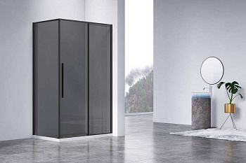 Душевой уголок Slim-N VSR-4SN8011CGB, 1100*800, хром, стекло тонированное Душевой уголок Slim-N VSR-4SN8011CGB, 1100*800, хром, стекло тонированное