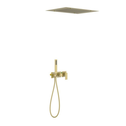 Душевая система Timo Selene SX-2129/17SM скрытого монтажа, золото матовое