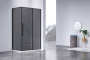 Душевой уголок Slim-N VSR-4SN8011CGB, 1100*800, хром, стекло тонированное Душевой уголок Slim-N VSR-4SN8011CGB, 1100*800, хром, стекло тонированное