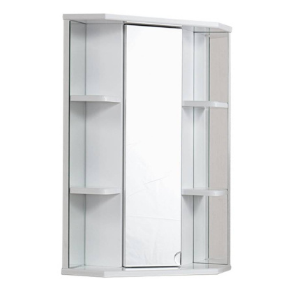 Шкаф-зеркало Onika Кредо 35 белый, универсальный, угловой