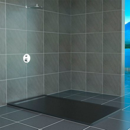 Душевой поддон RGW STM-G 90 x 120 см, прямоугольный, из искусственного камня, графит, 14202912-02