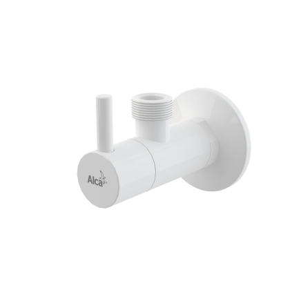 Угловой вентиль с фильтром 1/2"×1/2", круглый