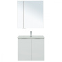 Тумба под раковину Aquanet Алвита New 80 2 дверцы, белый матовый