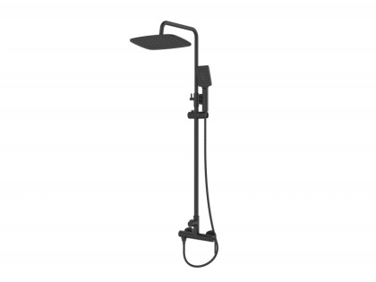 ACQUA Душевая стойка со смесителем для верхнего и ручного душа, хром ACQUA-DOCM-CRM