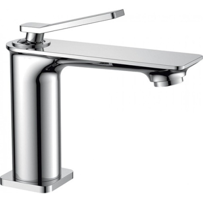 CITY-F-LS-01-W0 Смеситель на раковину без донного клапана