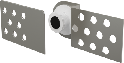 Магнит для дверцы под плитку на ванну, вертикально-выдвижной Магнит для дверцы под плитку на ванну, вертикально-выдвижной