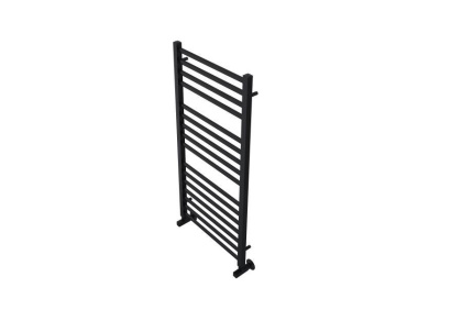 Полотенцесушитель водяной Aquatek (Акватек) П16 500х1100 мм, черный муар, подключение нижнее/диагональное, сверхпрочная пищевая нержавеющая сталь AISI 304L, гарантия 10 лет