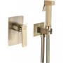 Гигиенический душ со смесителем Rose R1605Q, бронза