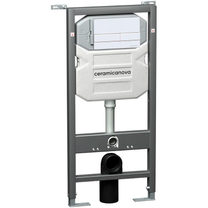 Сет 4 в 1 Инсталляция с кнопкой+унитаз+шумоизоляция