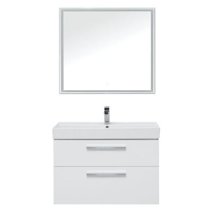 Мебель для ванной Aquanet Nova 90 белый (2 ящика)